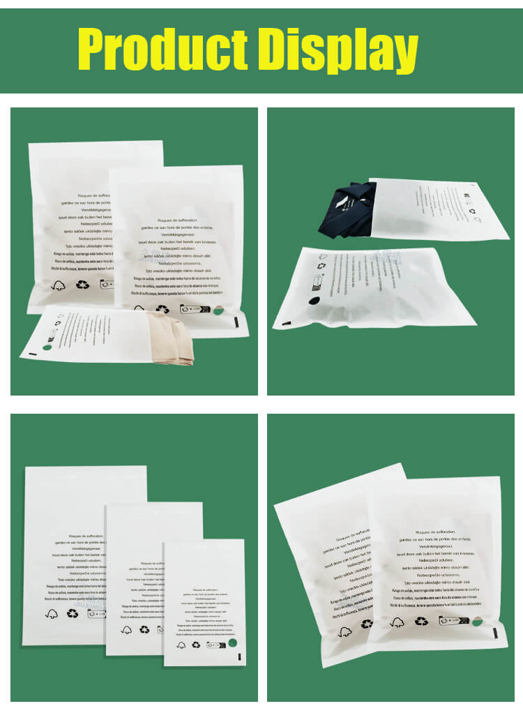 Glassine Paper Bag for Underwear Packaging