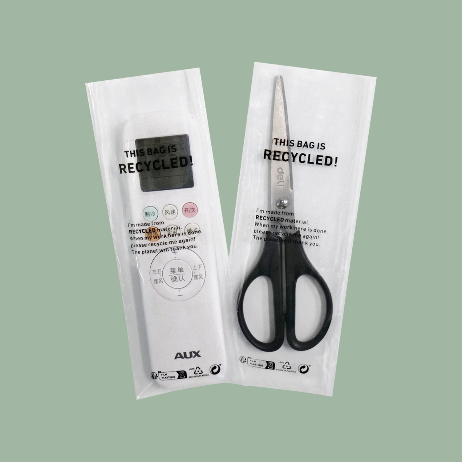 Grs Standard Pcr Recycled Polybag Daily Use