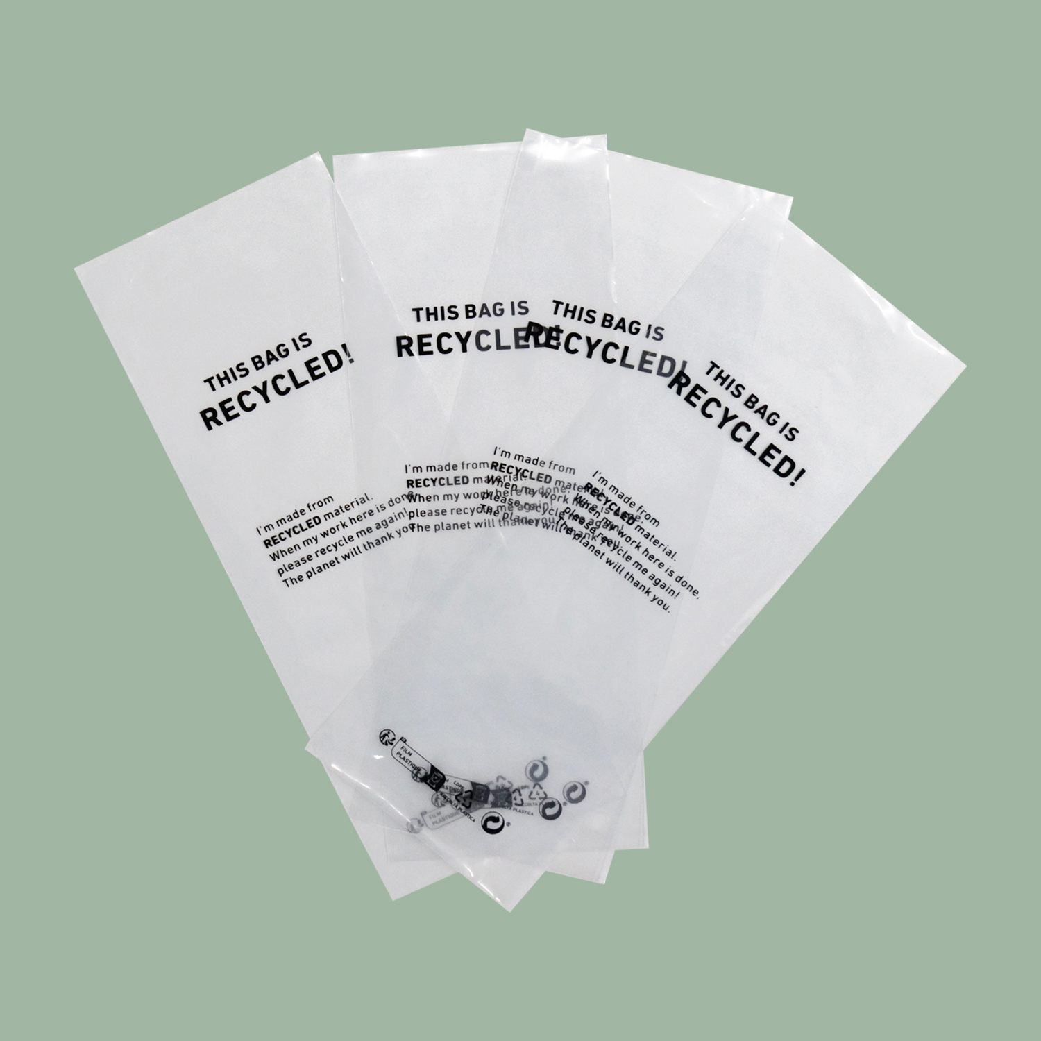 Grs Standard Pcr Recycled Polybag Daily Use