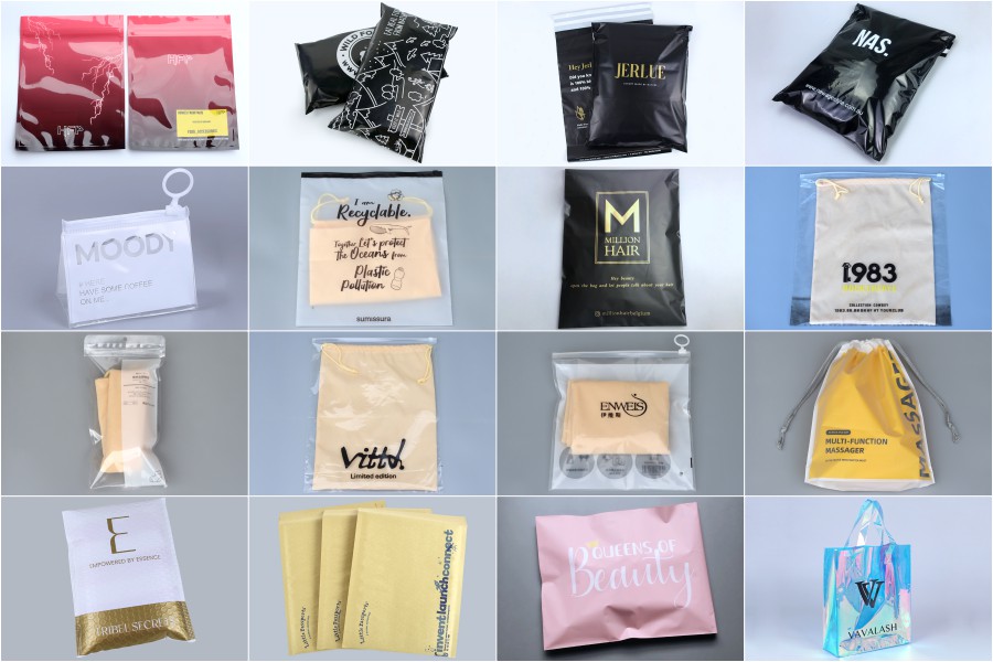 Custom Plastic Packaging Bags for Clothing | ClothingTAGs.cn