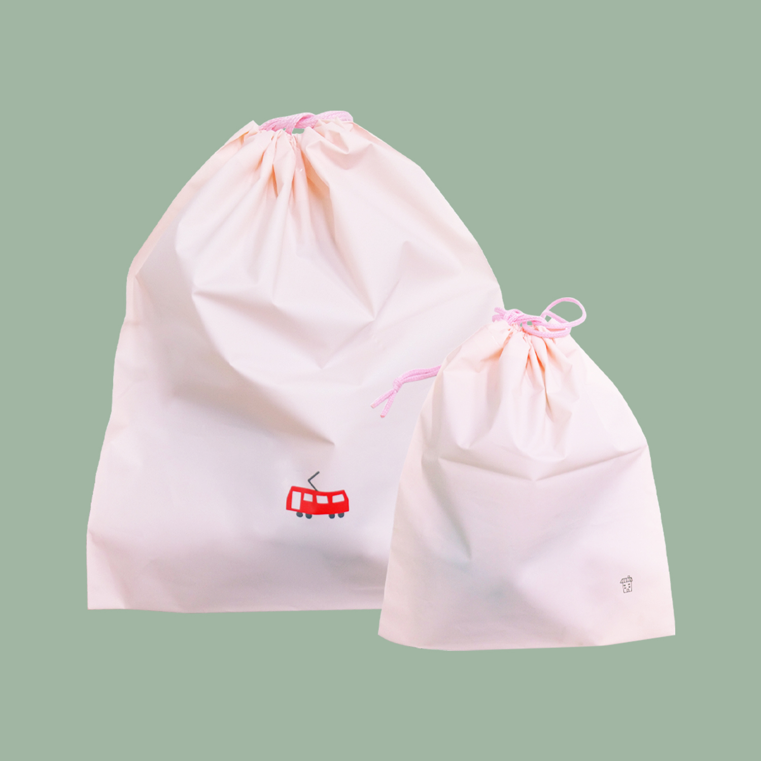CPE Drawstring Bag for Cosmetics
