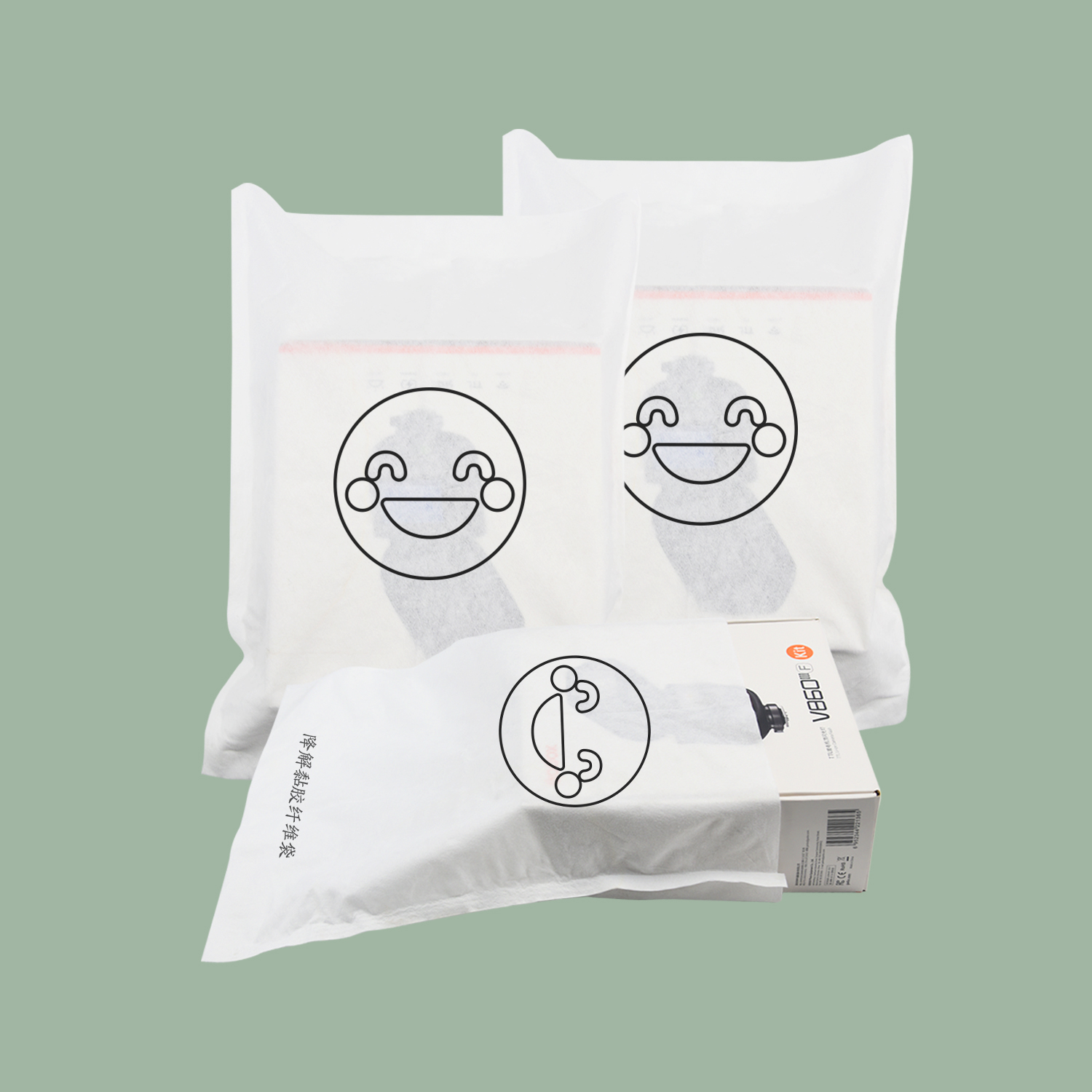 Flashlight Compostable Packaging Bag