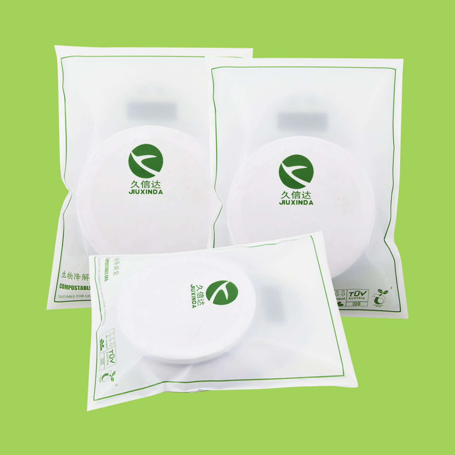 Information about 100% compostable packaging bags