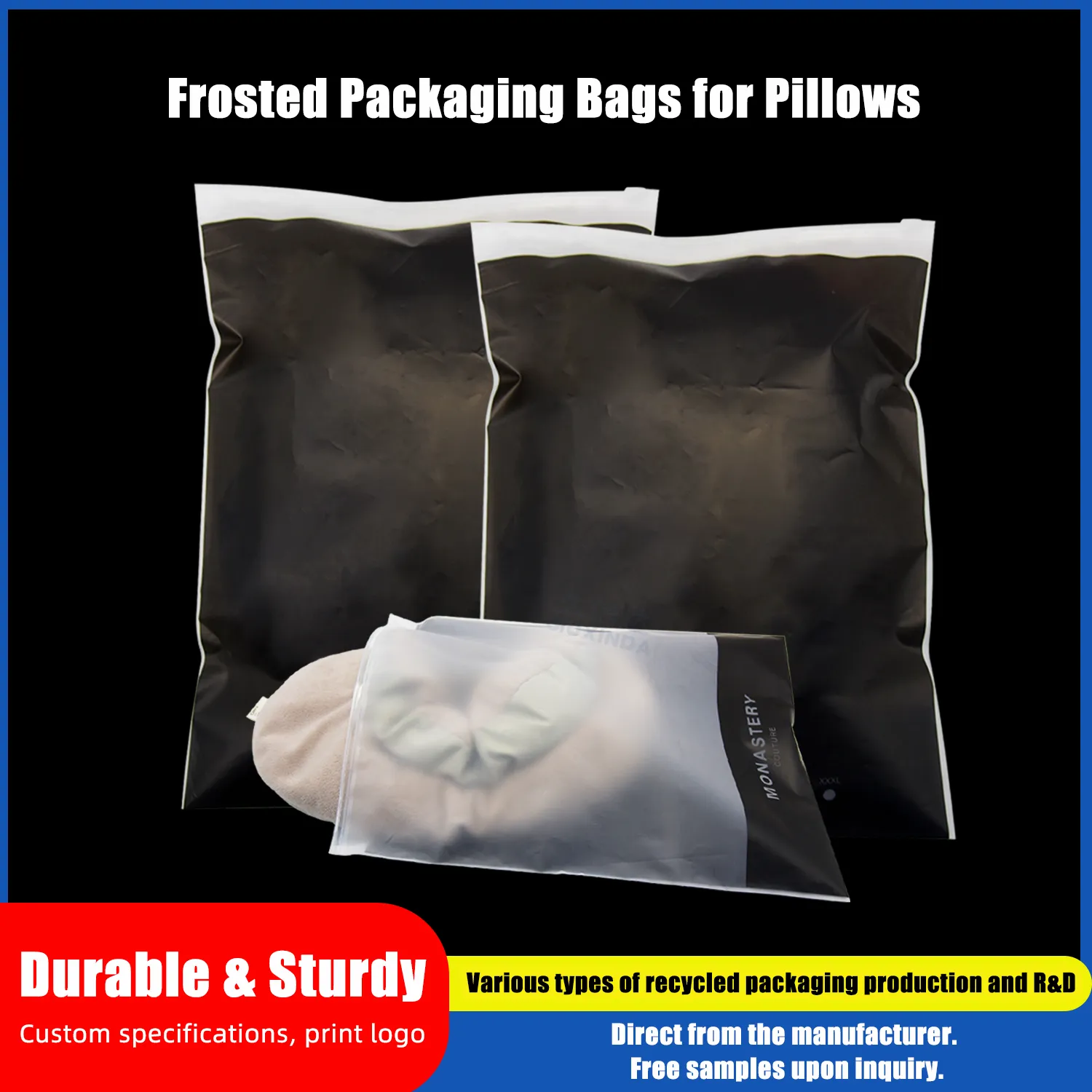 Clothing U-shaped Pillow - CPE Packaging Zipper Bag