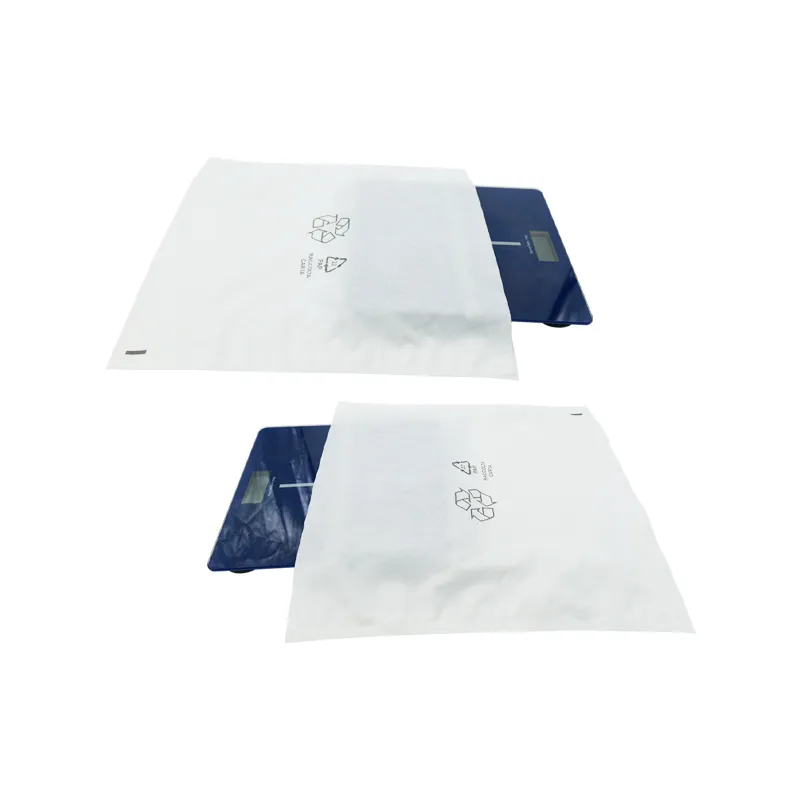 Customized degradable fiber bags for electronic scales