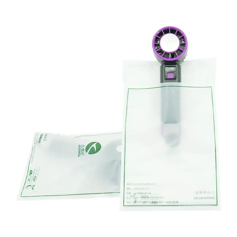 Sustainable Packaging for Your Fans Eco Friendly Self-Adhesive Bags with Certified Compostability