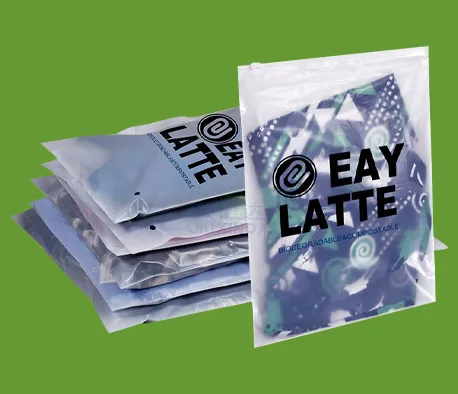 Shenzhen JXD Biodegradable ziplock Bags Help Upgrade Clothing Packaging