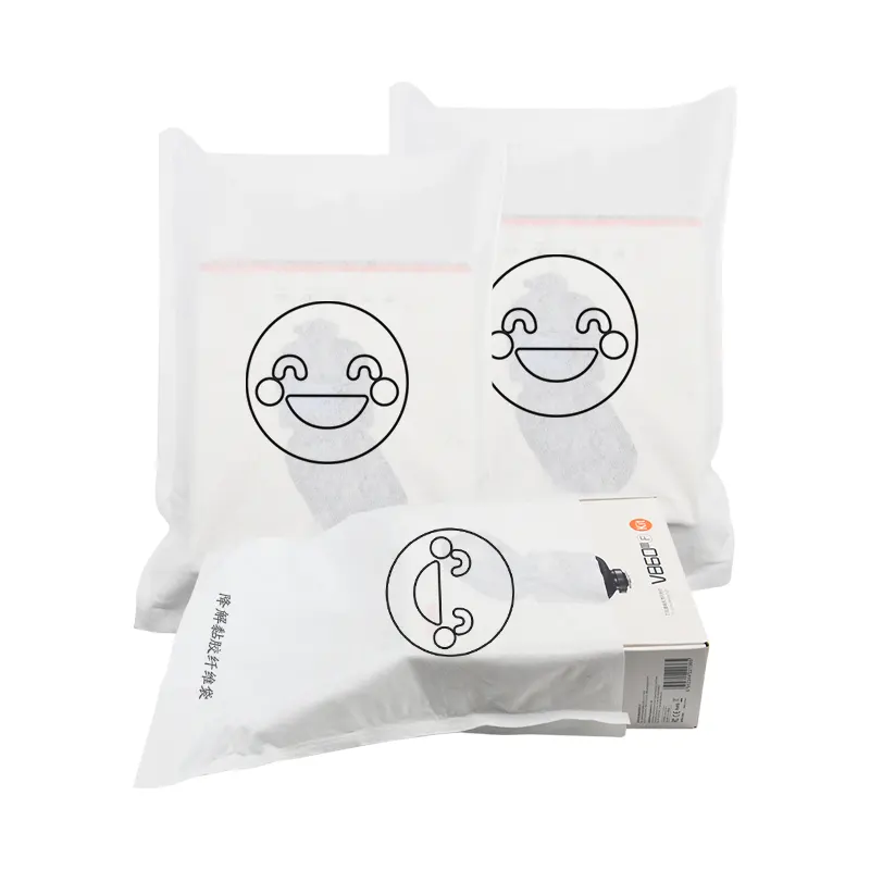 Compostable Fiber Flat Bags for Flashlights Biodegradable Customizable