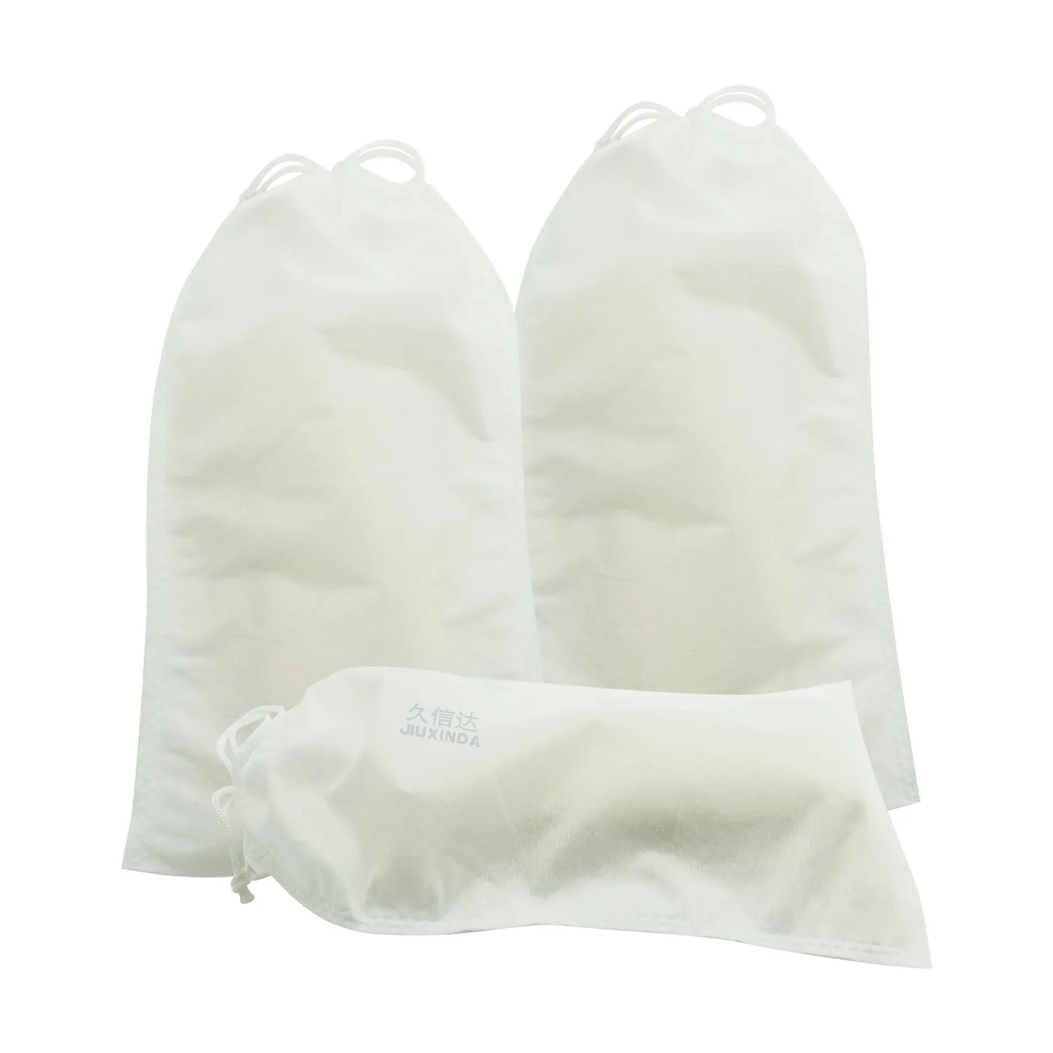 Eyeglass fiber drawstring bag