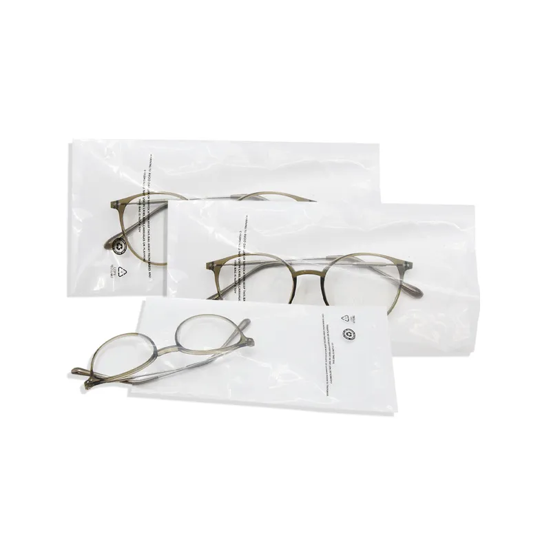 Recyclable PE Eyewear Flat Bag