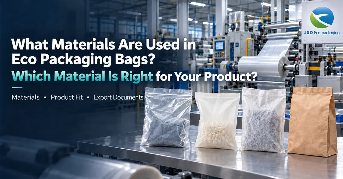 What Materials Are Used for Eco Packaging Bags? Selection Guide