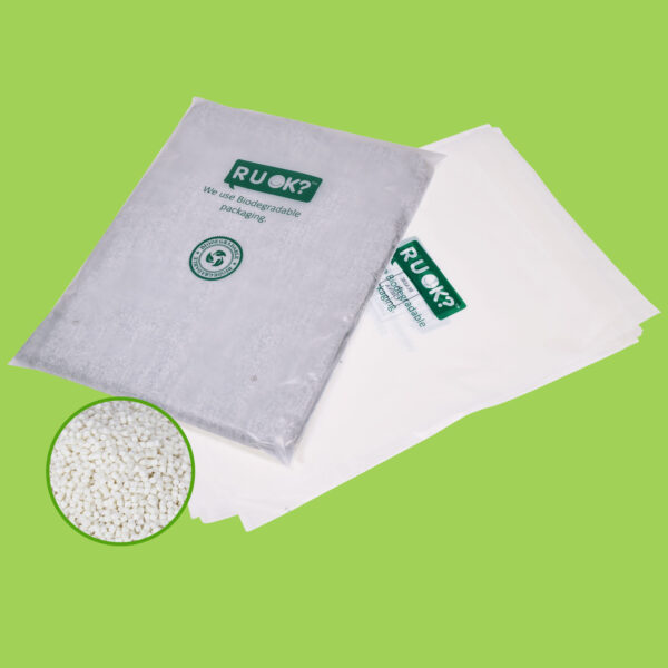 Biodegradable clothing ziplock packaging bags