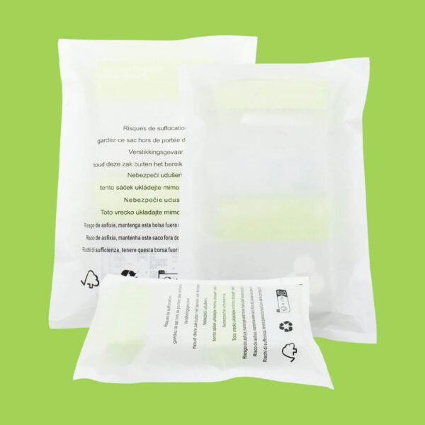 Garment packaging glassine paper bag