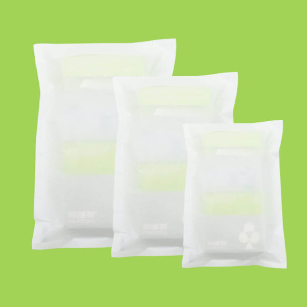 Garment packaging glassine paper bag