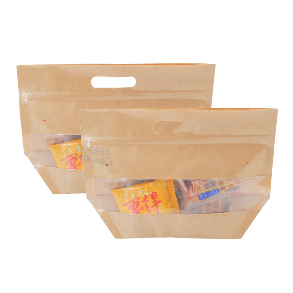 Kraft Paper Window Carrying Bag