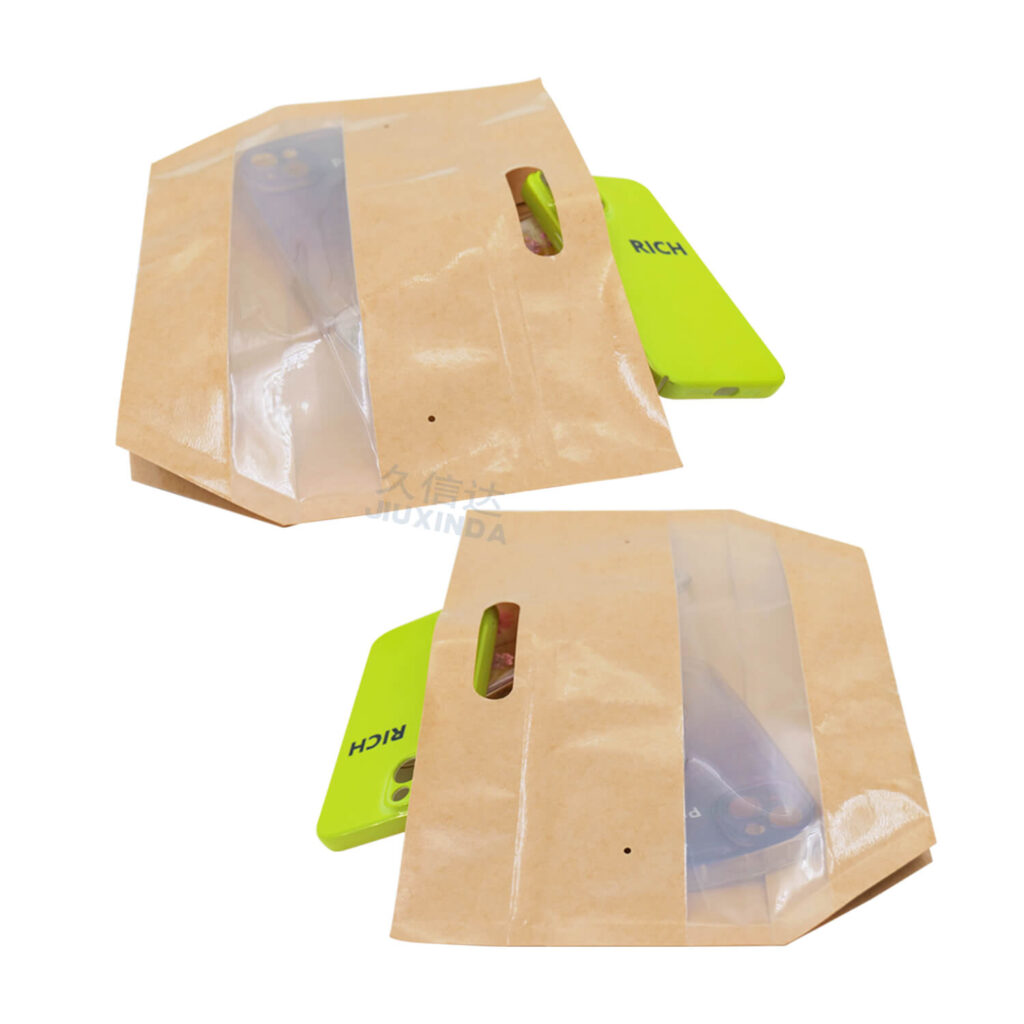 Kraft Paper Window Carrying Bag