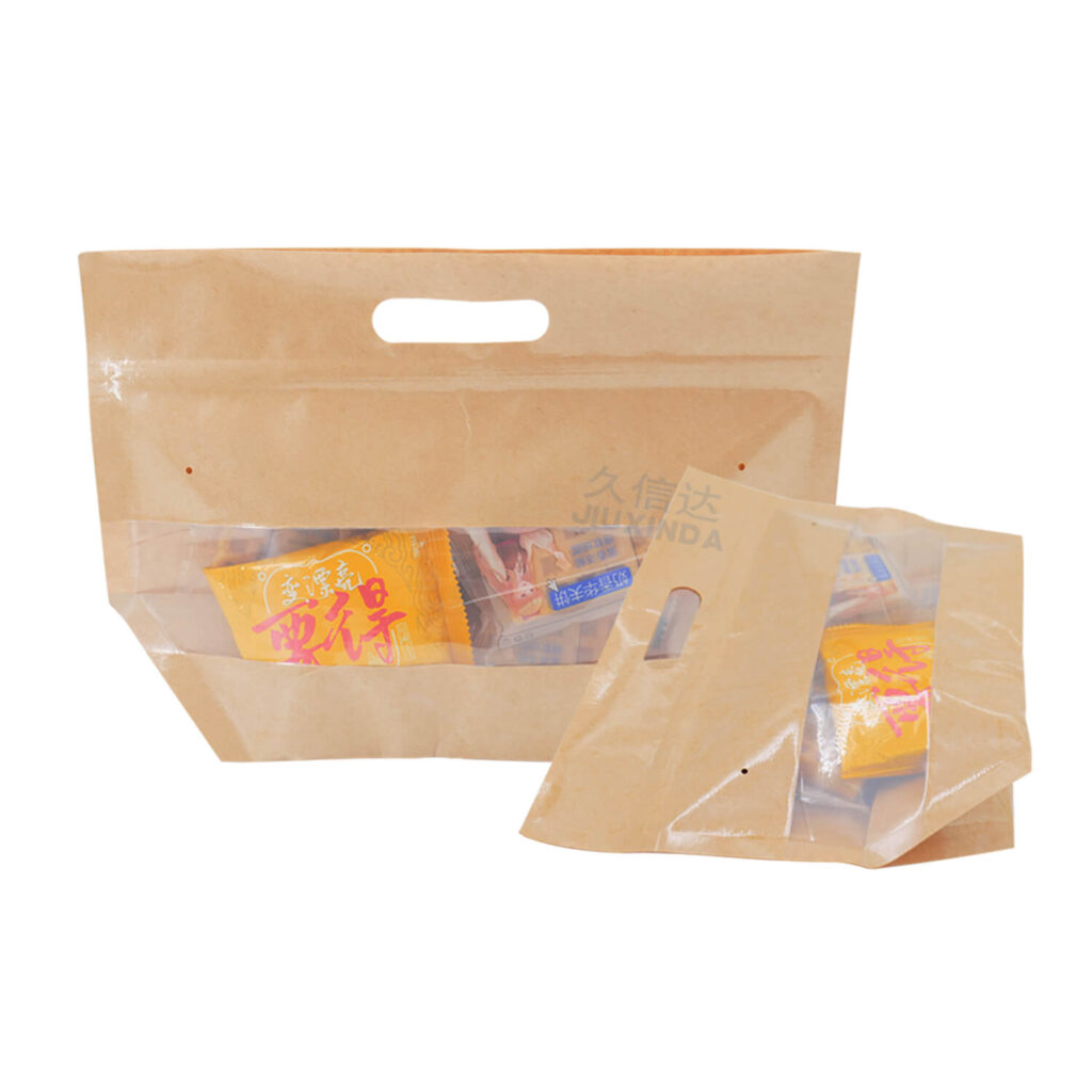 Kraft Paper Window Carrying Bag