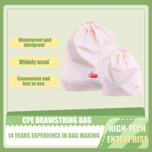 CPE drawstring bag