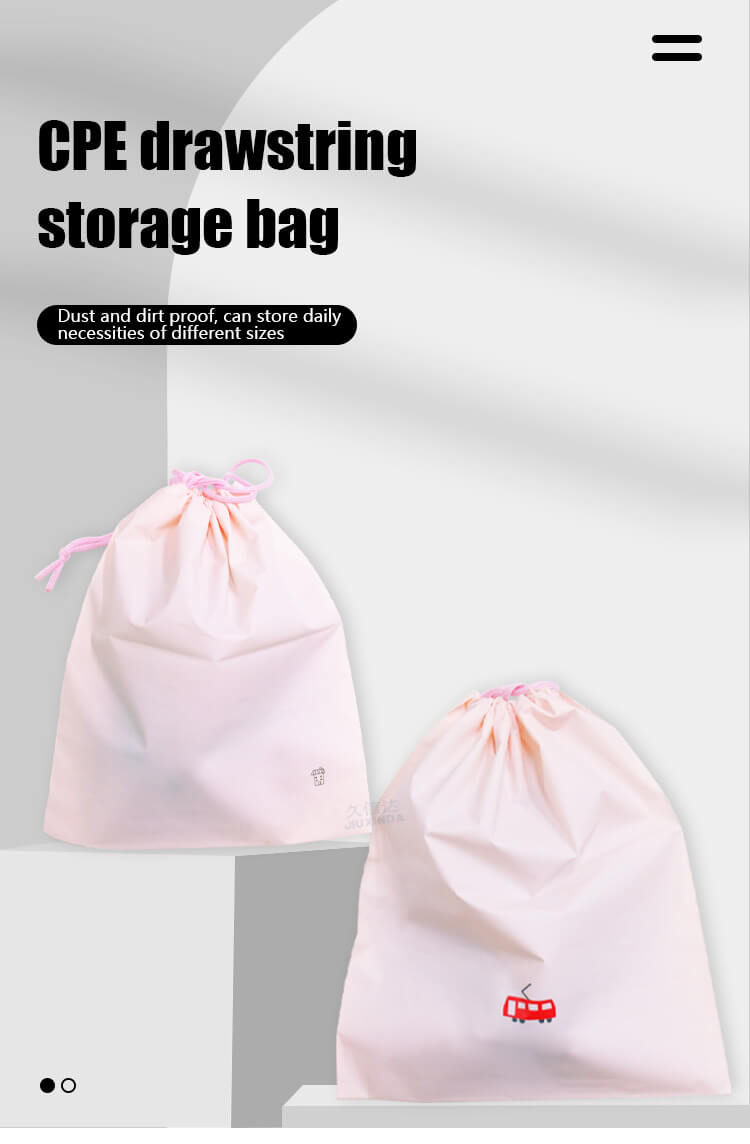 CPE drawstring bag