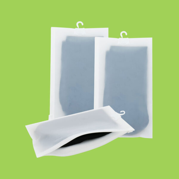 CPE Frosted Zipper Bag