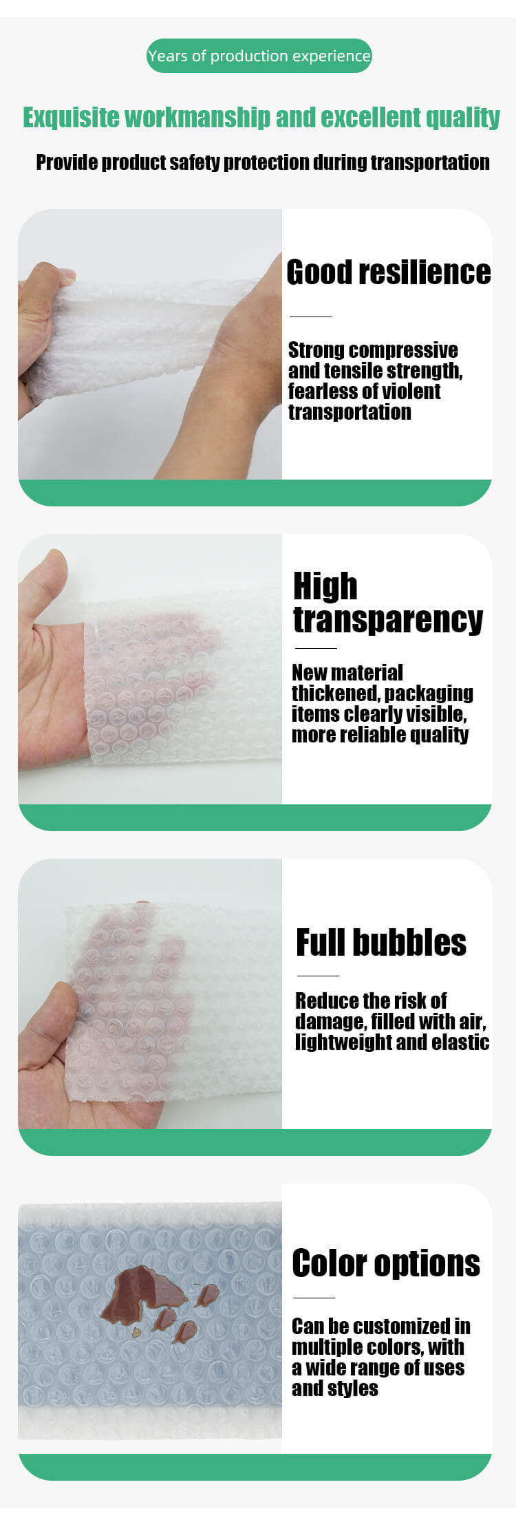 Biodegradable Bubble Bag