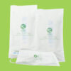 Biodegradable fiber packaging bags