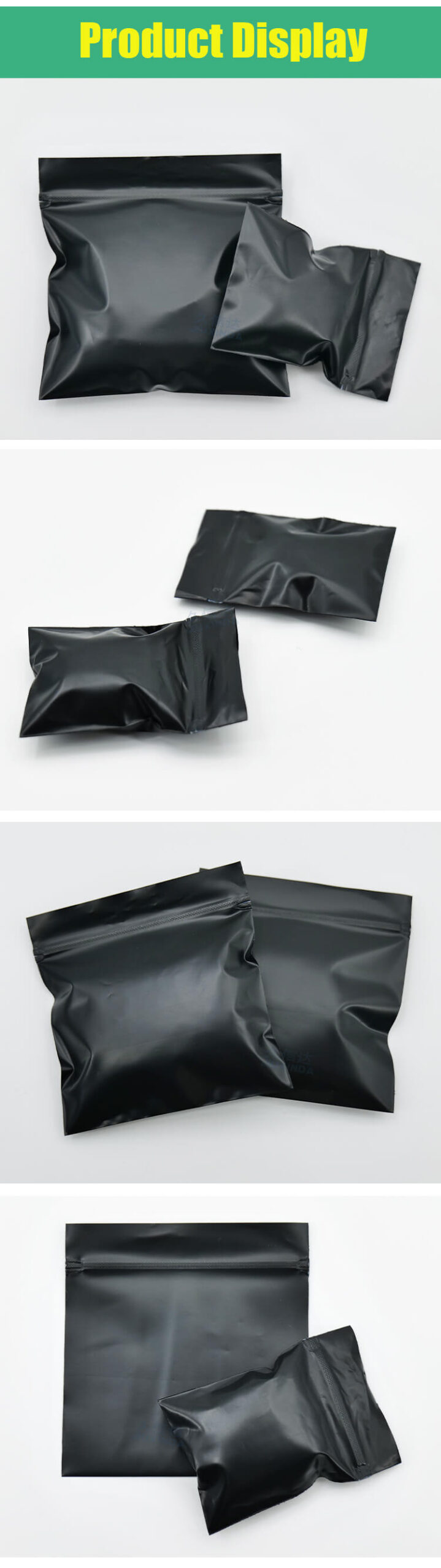 Biodegradable resealable bags