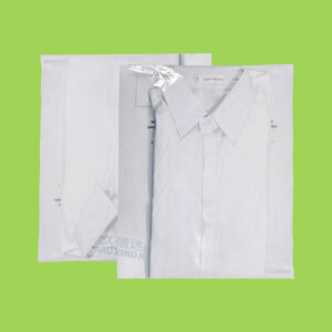 Transparent clothing packaging bag