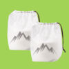 CPE drawstring bag for cosmetics