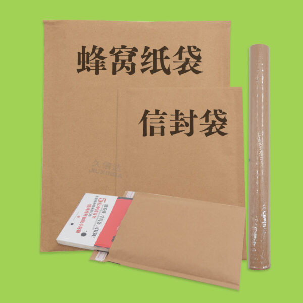 Honeycomb paper mailing bag