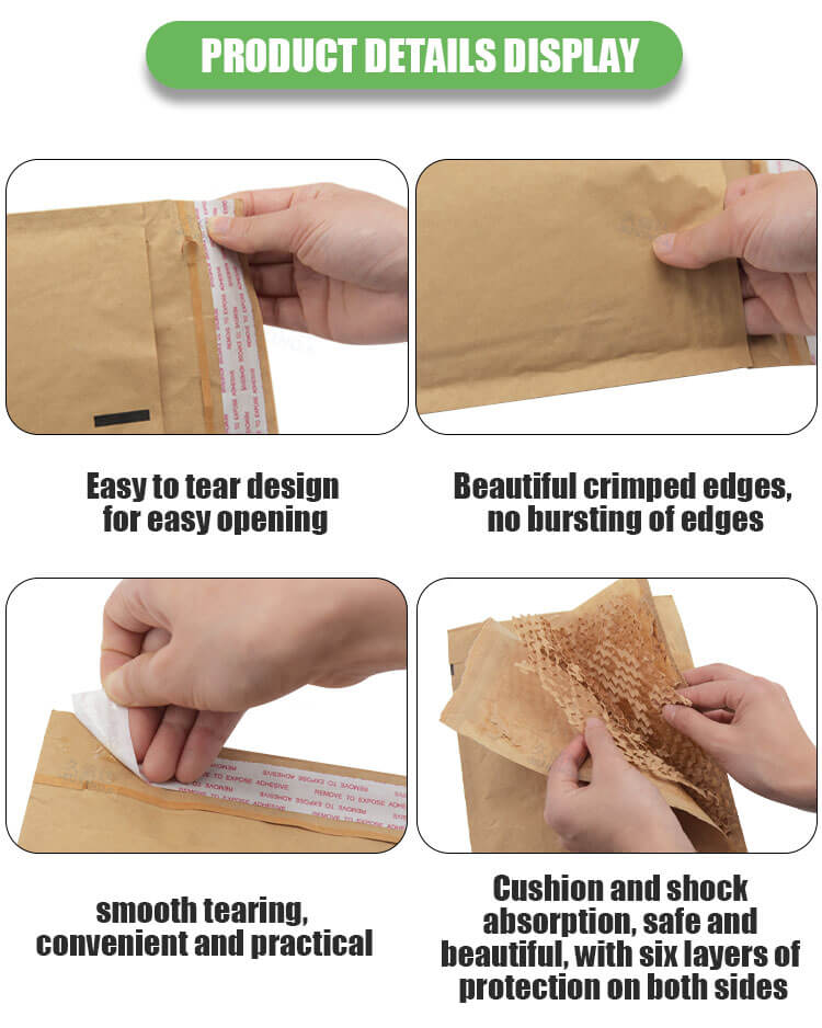 Kraft paper mailing bag