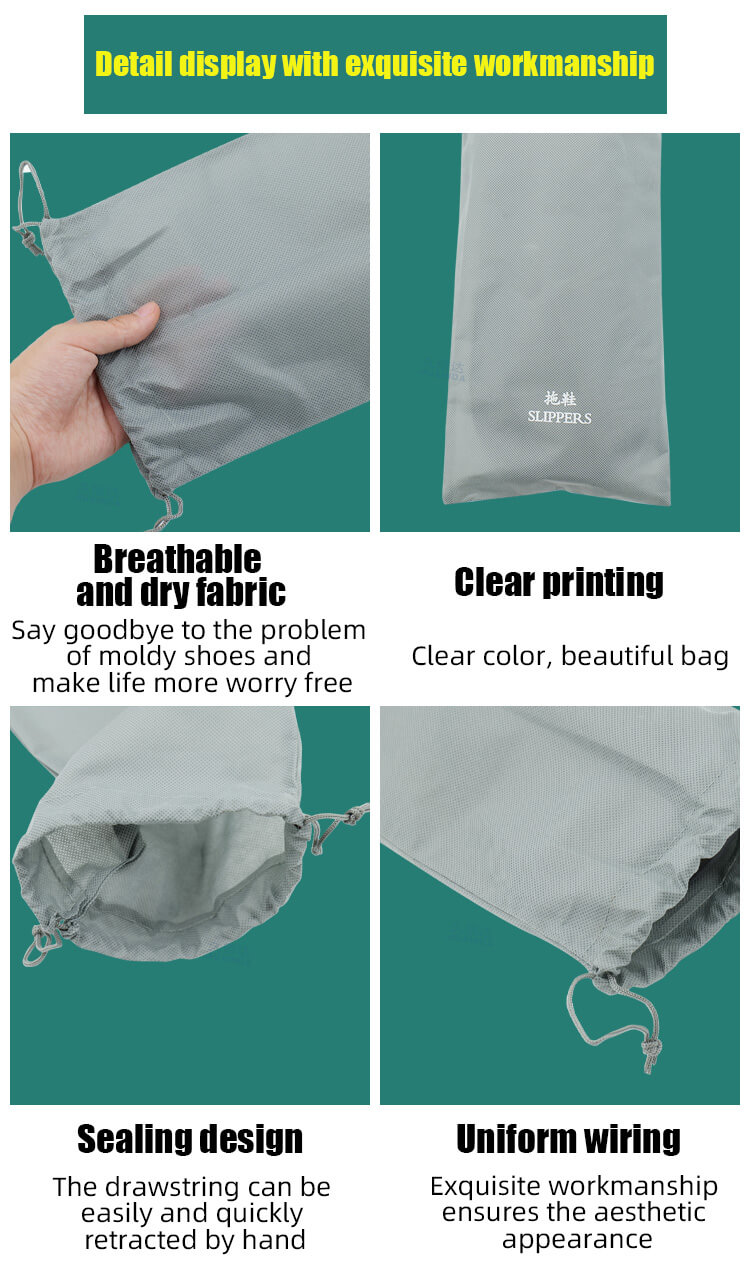 Non-woven slipper bag