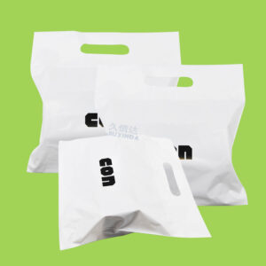 die cut handle plastic bags