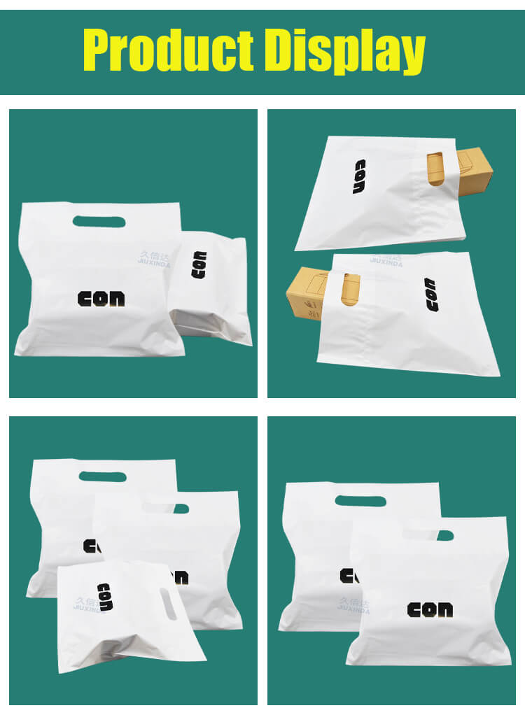 die cut handle plastic bags