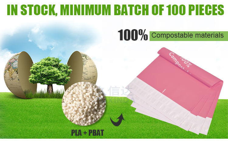 Biodegradable mailing bags